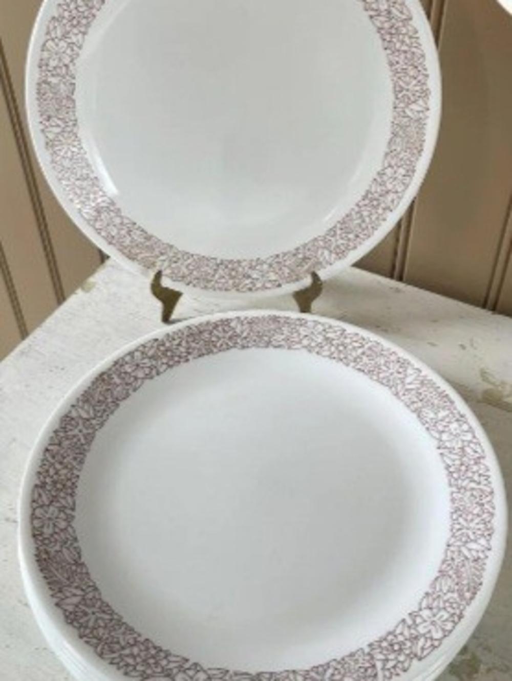 Woodland By Corelle Set of 8 Dinner Plates